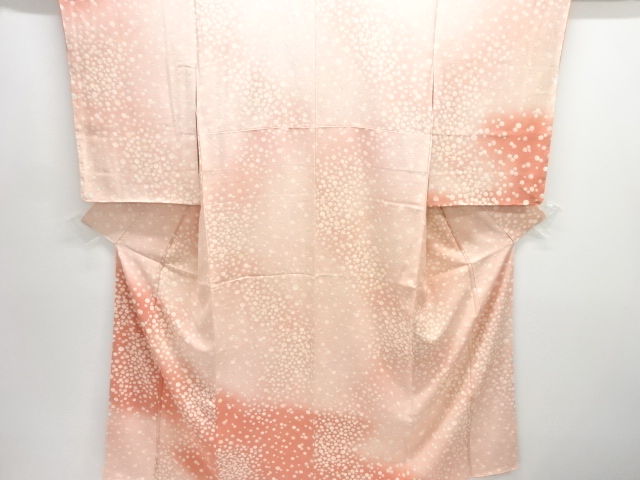 JAPANESE KIMONO / TSUKESAGE KOMON / UNUSED / FLOWER
